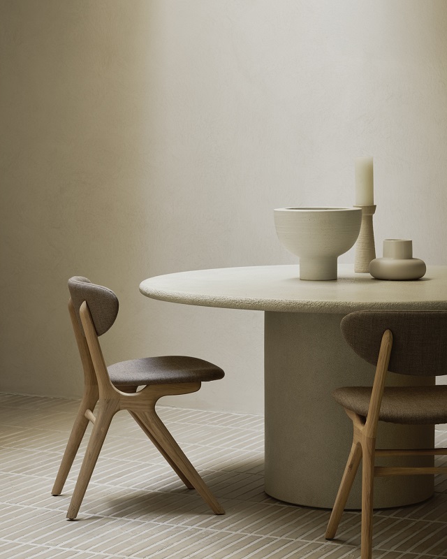 стол ethnicraft eye oak warm grey