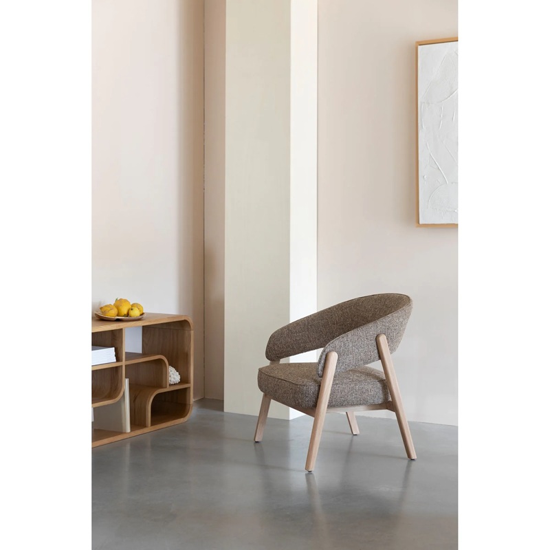 кресло zuiver bright brown