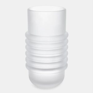 ваза tom dixon press large frosted