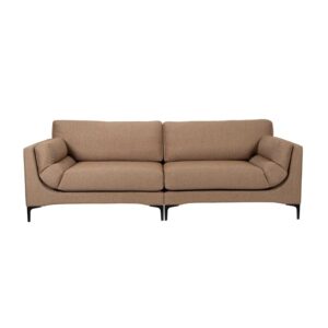 диван zuiver balcony 3 seater caramel