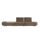 диван zuiver hunter 4.5 seater moss