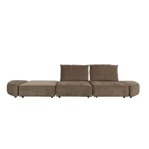 диван zuiver hunter 4.5 seater moss