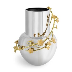 ваза michael aram cherry blossom silver large