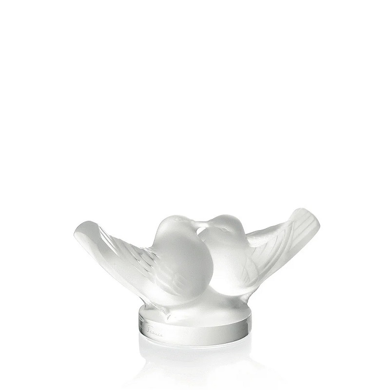 dekorativna-skulptura-2lovebirds-large-clear-lalique декоративна скулптура lalique 2 lovebirds large clear