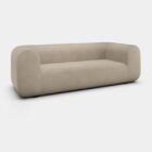 диван tom dixon plump 2.5 seater linara clay