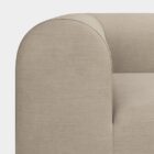 диван tom dixon plump 2.5 seater linara clay