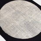 килим tom dixon disc black and white