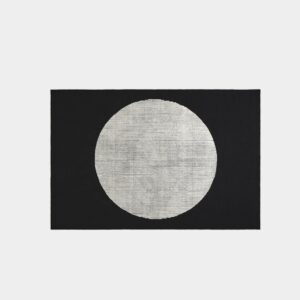килим tom dixon disc black and white