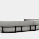 модулен диван tom dixon fat right corner alpine natural 01