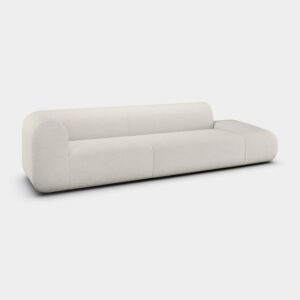 модулен диван tom dixon plump left arm backrest ivory alpine