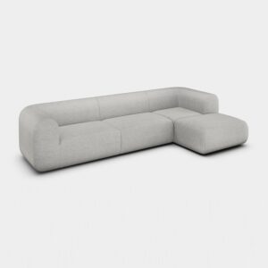 модулен диван tom dixon plump left arm right lounge light grey