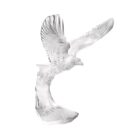 скулптура lalique golden eagle clear