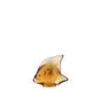 скулптурна фигура lalique fish amber