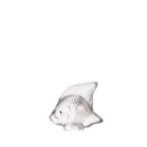 скулптурна фигура lalique fish clear