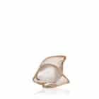 скулптурна фигура lalique fish gold luster