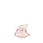 скулптурна фигура lalique fish pink
