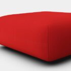 табуретка tom dixon plump orange red