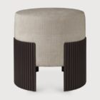 табуретка ethnicraft roller max pouf mahogany