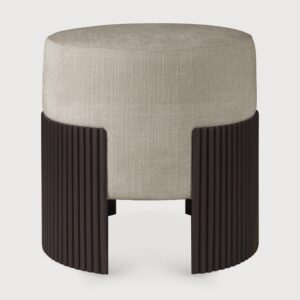 табуретка ethnicraft roller max pouf mahogany