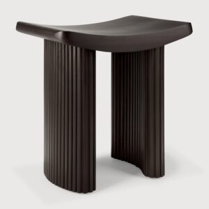 табуретка ethnicraft roller max stool mahogany