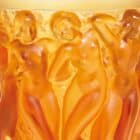 ваза lalique bacchantes amber