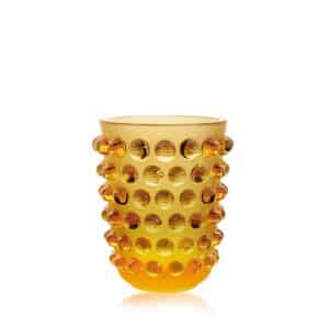 ваза lalique mossi amber