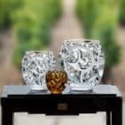 ваза lalique tourbillons small clear