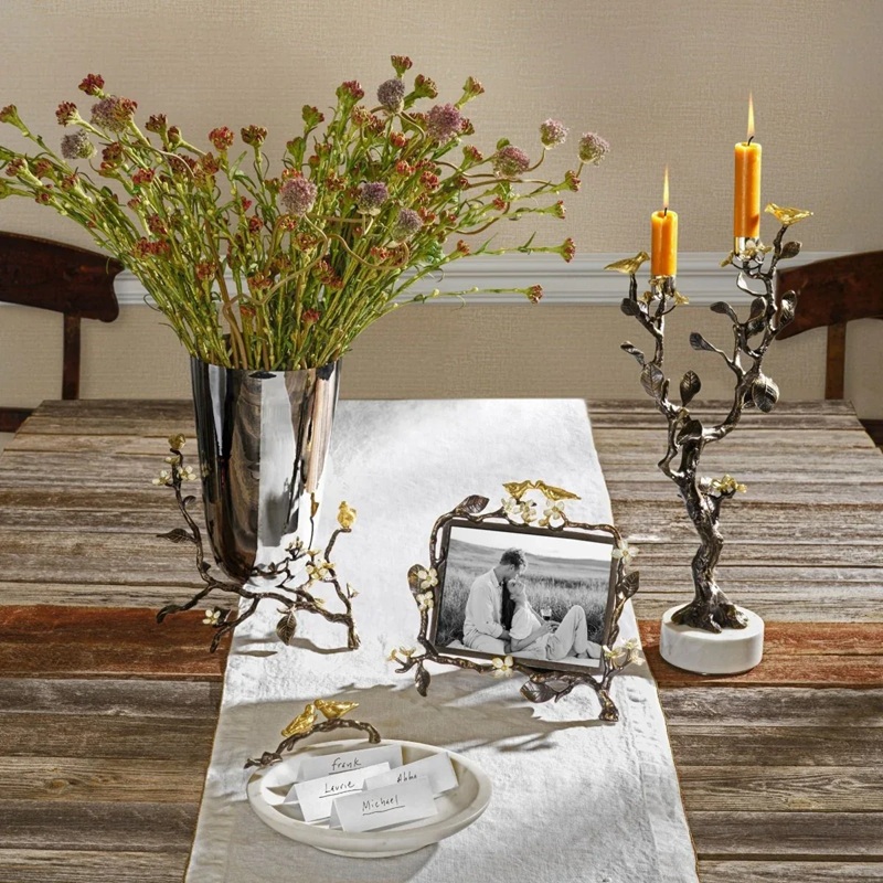 декоративен съд michael aram lovebirds trinket dish