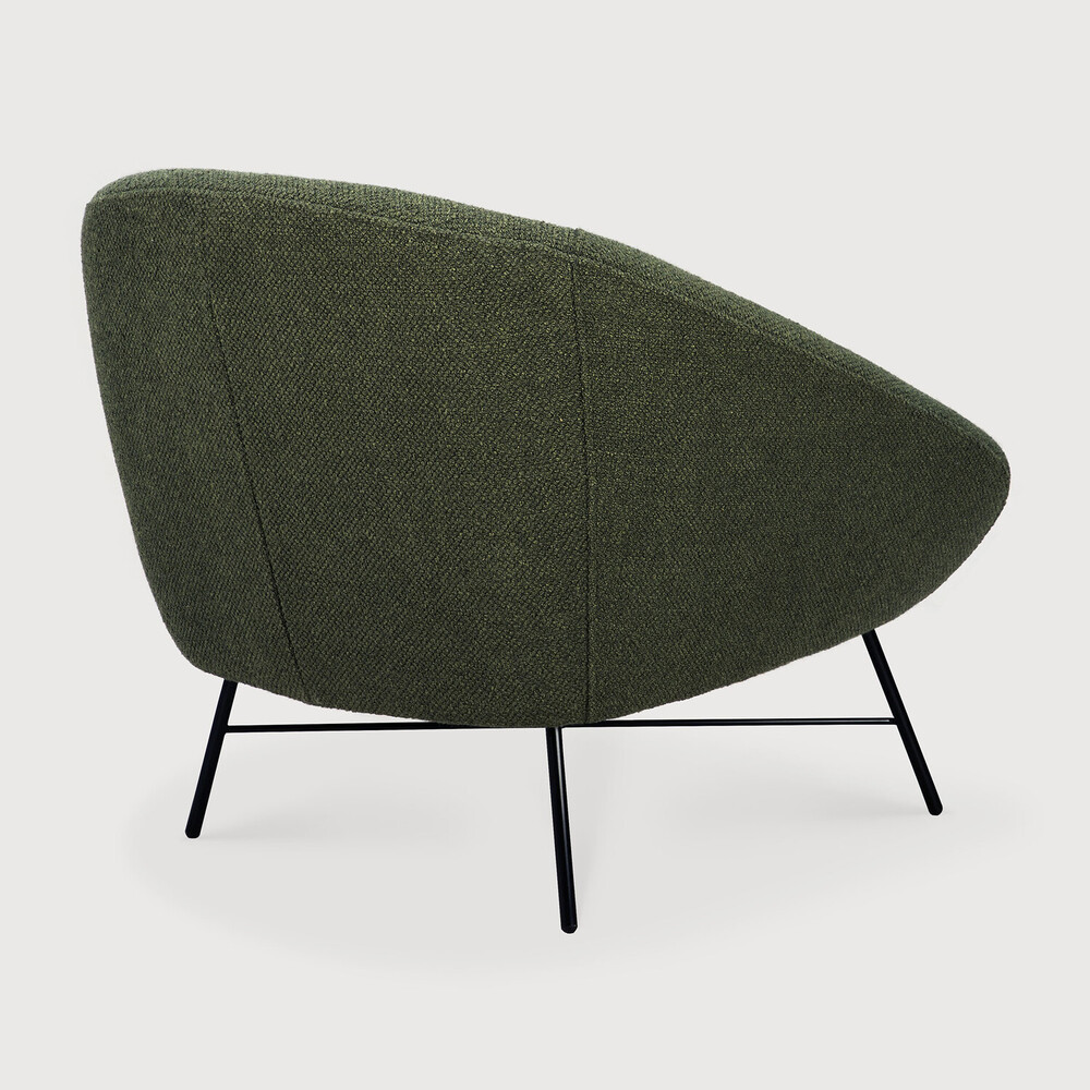 кресло ethnicraft barrow pine green