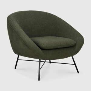 кресло ethnicraft barrow pine green
