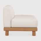 модулен диван ethnicraft monocle outdoor 1 seater white