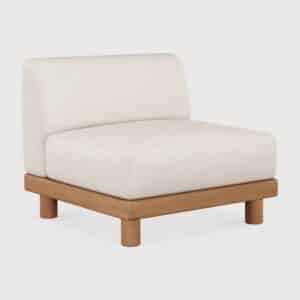 модулен диван ethnicraft monocle outdoor 1 seater white