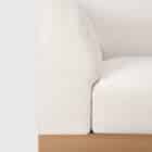 модулен диван ethnicraft monocle outdoor set left white