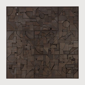пано за стена ethnicraft bricks dark brown square