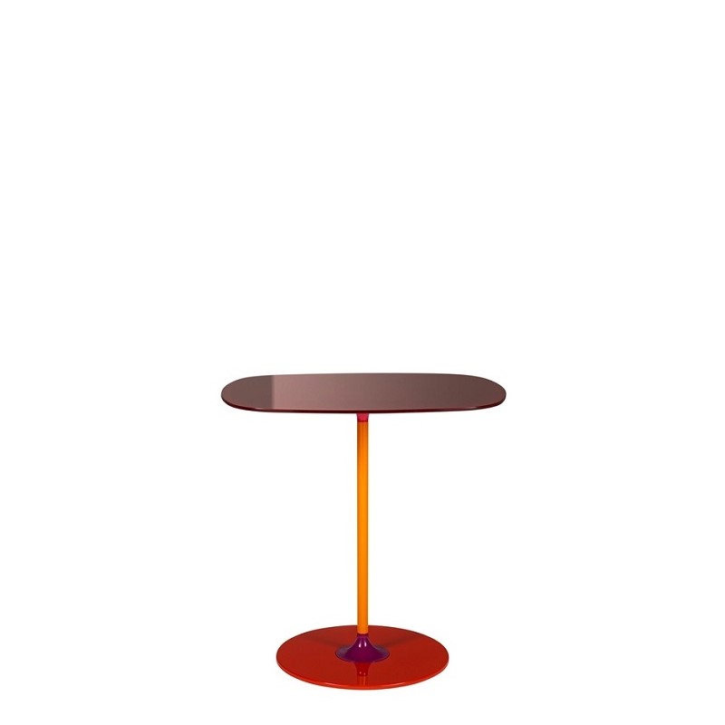 pomoshtna-masa-thierry-rectangular-bordeaux-kartell помощна маса kartell thierry rectangular bordeaux