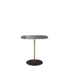 помощна маса kartell thierry rectangular black