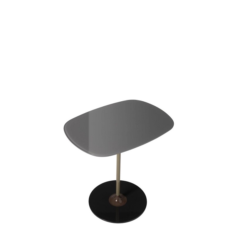 помощна маса kartell thierry rectangular black
