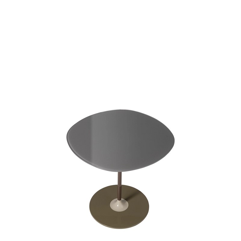помощна маса kartell thierry round grey