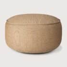 пуф ethnicraft donut outdoor marsala check 80 cm