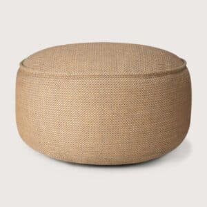 пуф ethnicraft donut outdoor marsala check 80 cm