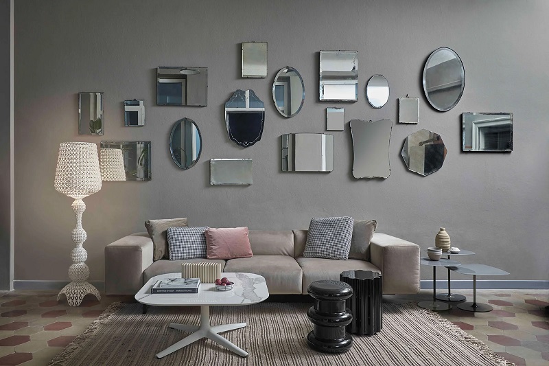 стояща лампа kartell kabuki crystal