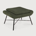 табуретка ethnicraft barrow footstool pine green
