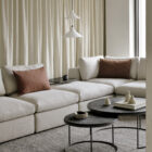 табуретка ethnicraft mellow off white