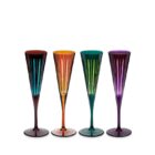 чаши за шампанско lobjet prism assorted x4