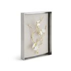 декорация michael aram butterfly ginkgo gold fabric shadow box