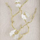 декорация michael aram butterfly ginkgo gold fabric shadow box