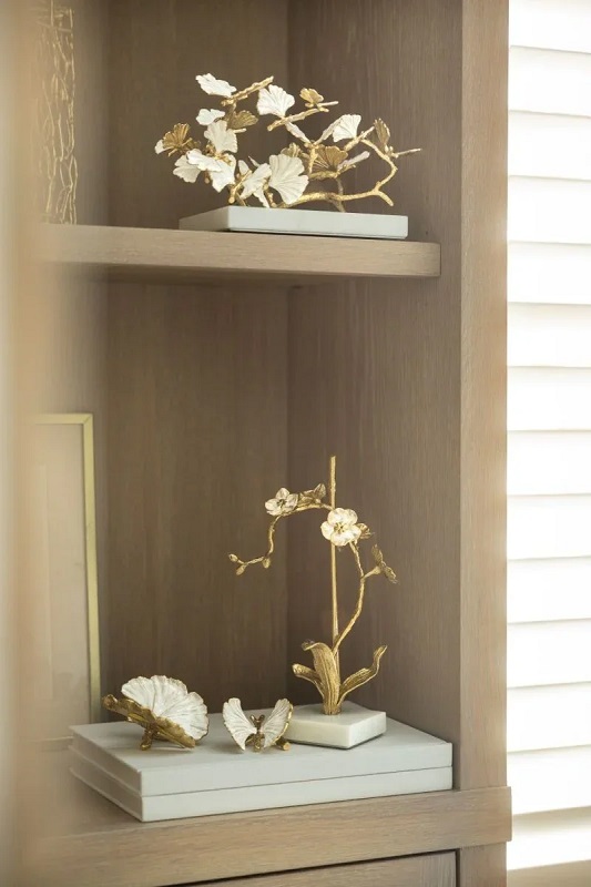 декорация michael aram butterfly ginkgo gold