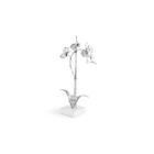 декоративна скулптура michael aram silver orchid small