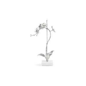 декоративна скулптура michael aram silver orchid small