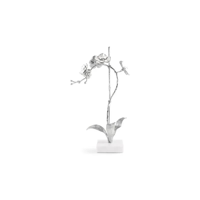 dekorativna-skulptura-silver-orchid-small-michael-aram декоративна скулптура michael aram silver orchid small